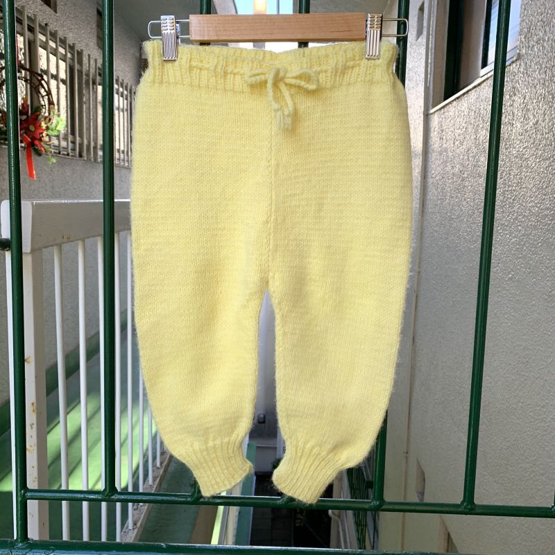 画像1: Vintage kid's knit pants