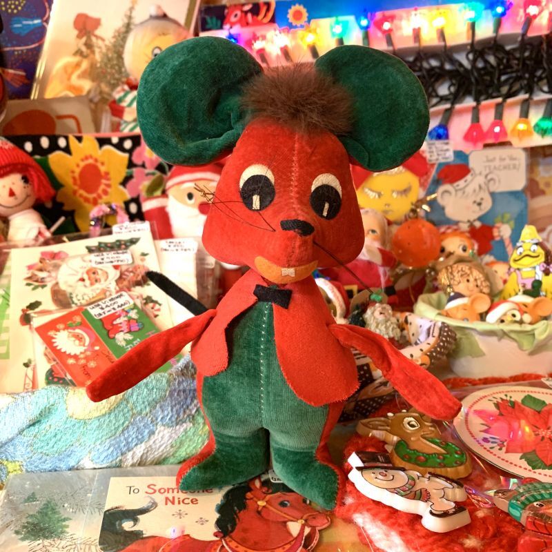 画像: Vintage Christmas mouse dream pets