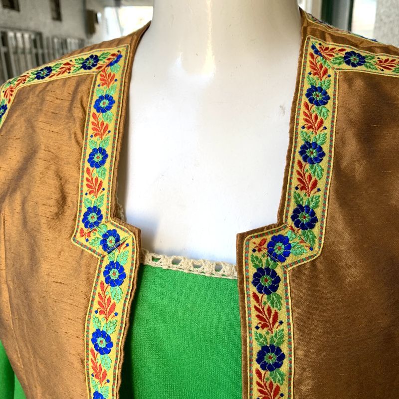 画像: Vintage tyrolean reversible vest