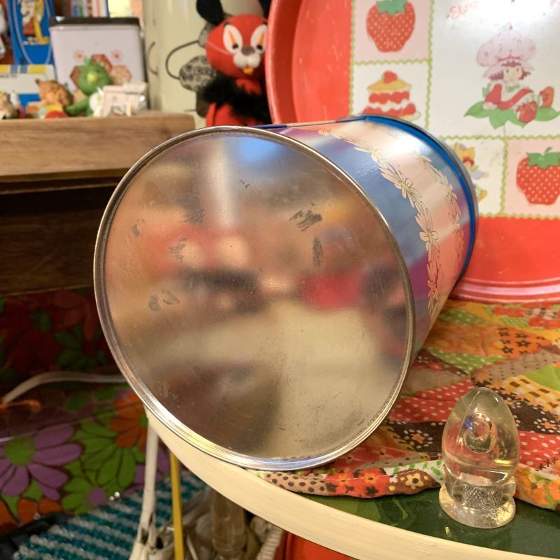 画像3: Vintage Daisy flower tin canister