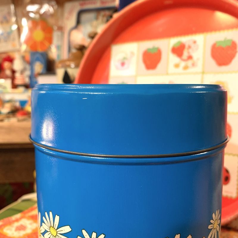 画像4: Vintage Daisy flower tin canister