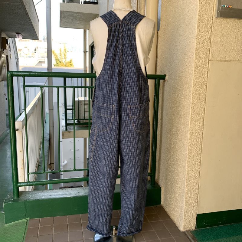 画像: Vintage Plaid overall 