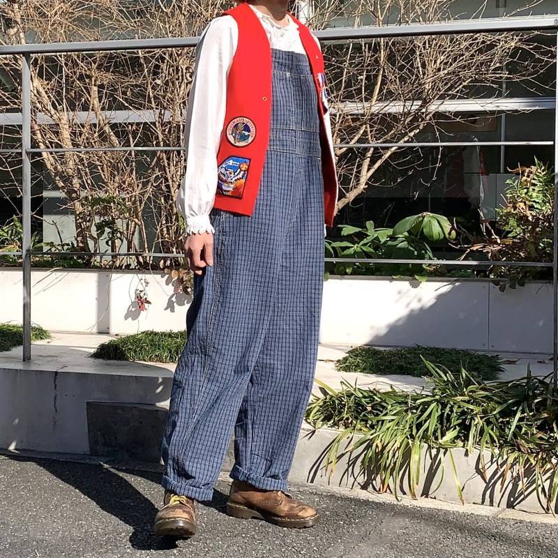 画像: Vintage patches and charms custom BOY SCOUT felt vest