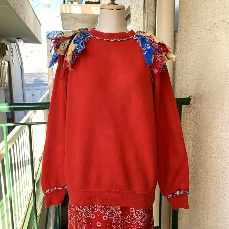 画像: Vintage arranged bandana sweat