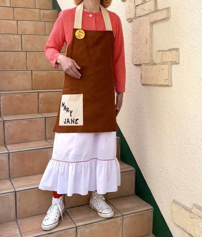 画像: Vintage patch pocket apron 