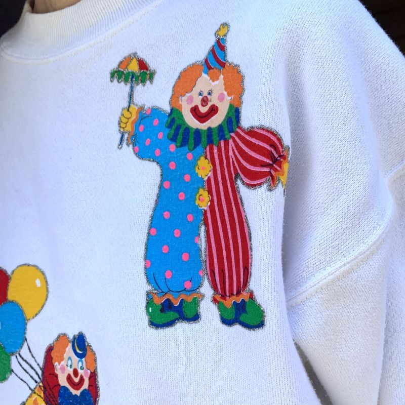 画像: Vintage circus pattern sweat