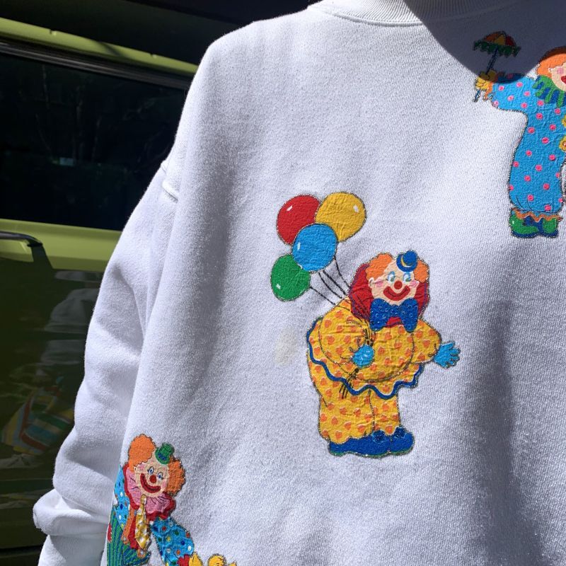 画像: Vintage circus pattern sweat