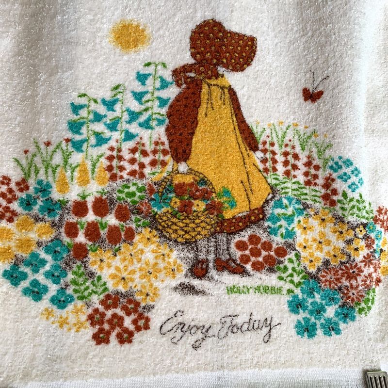 画像: Vintage Holly Hobbie towel