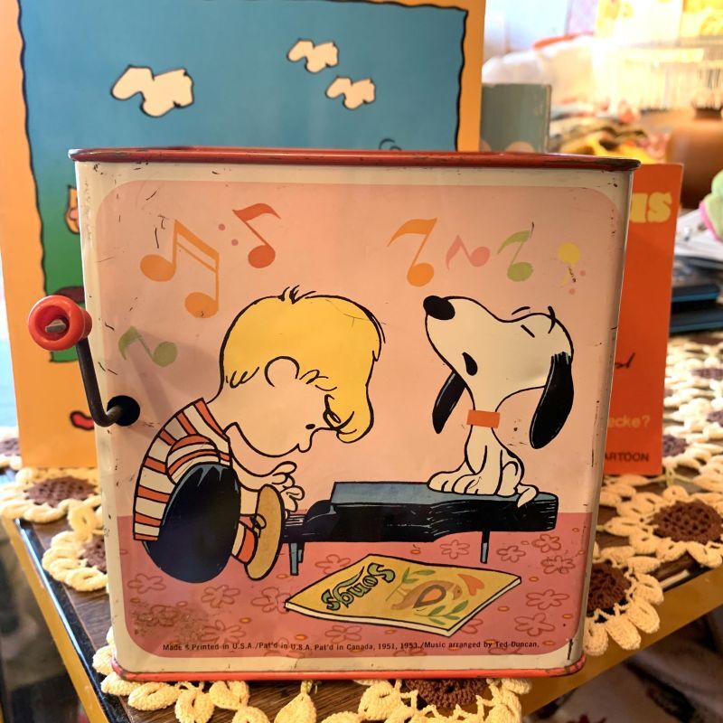 画像: Vintage MATTEL社  Snoopy box