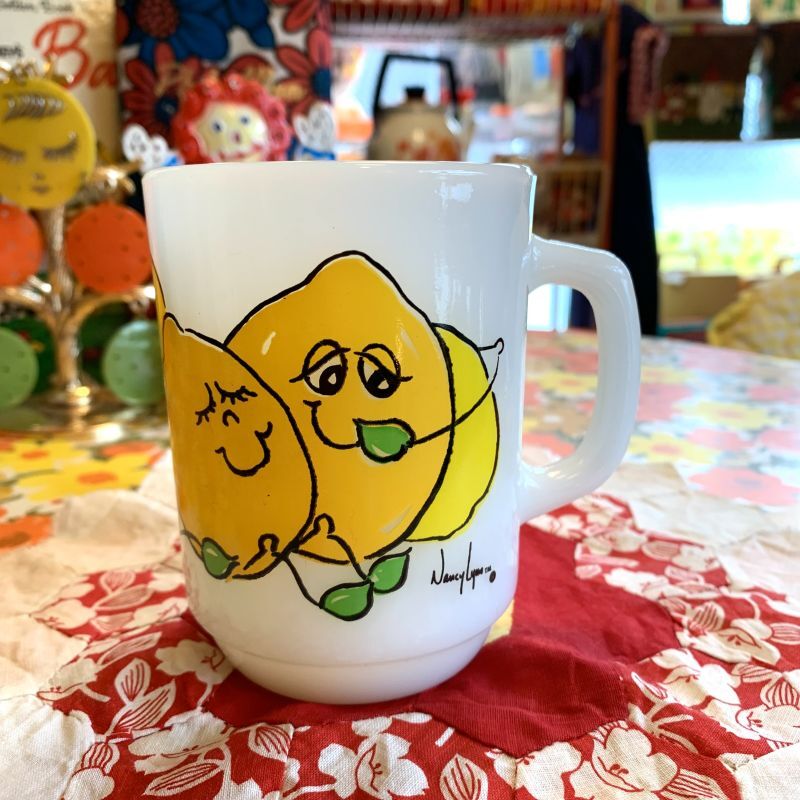 画像: Fire King Nancy Lemon mug