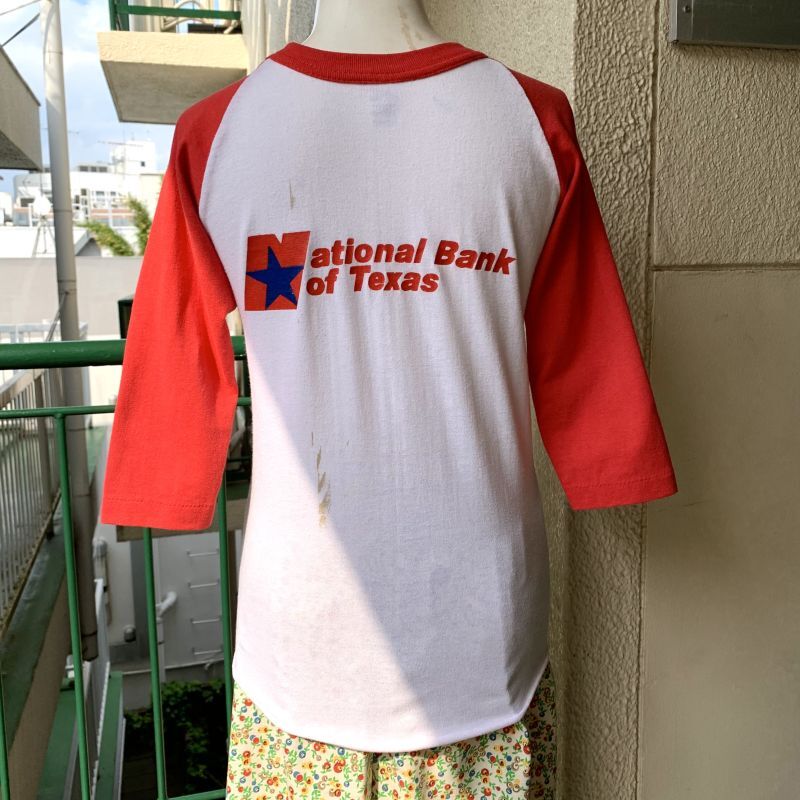 画像: Vintage baseball raglan tee