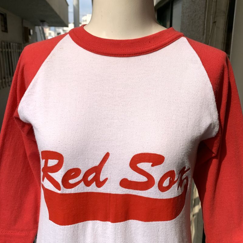 画像: Vintage baseball raglan tee