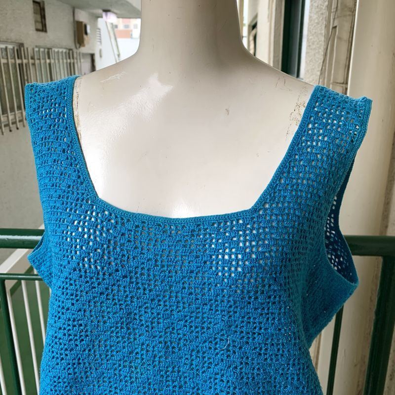 画像: Vintage BL crochet top