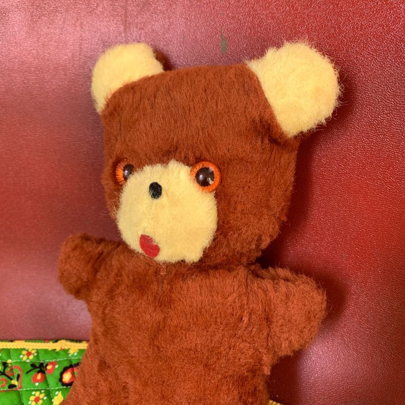 画像: Vintage bear stuffed toy