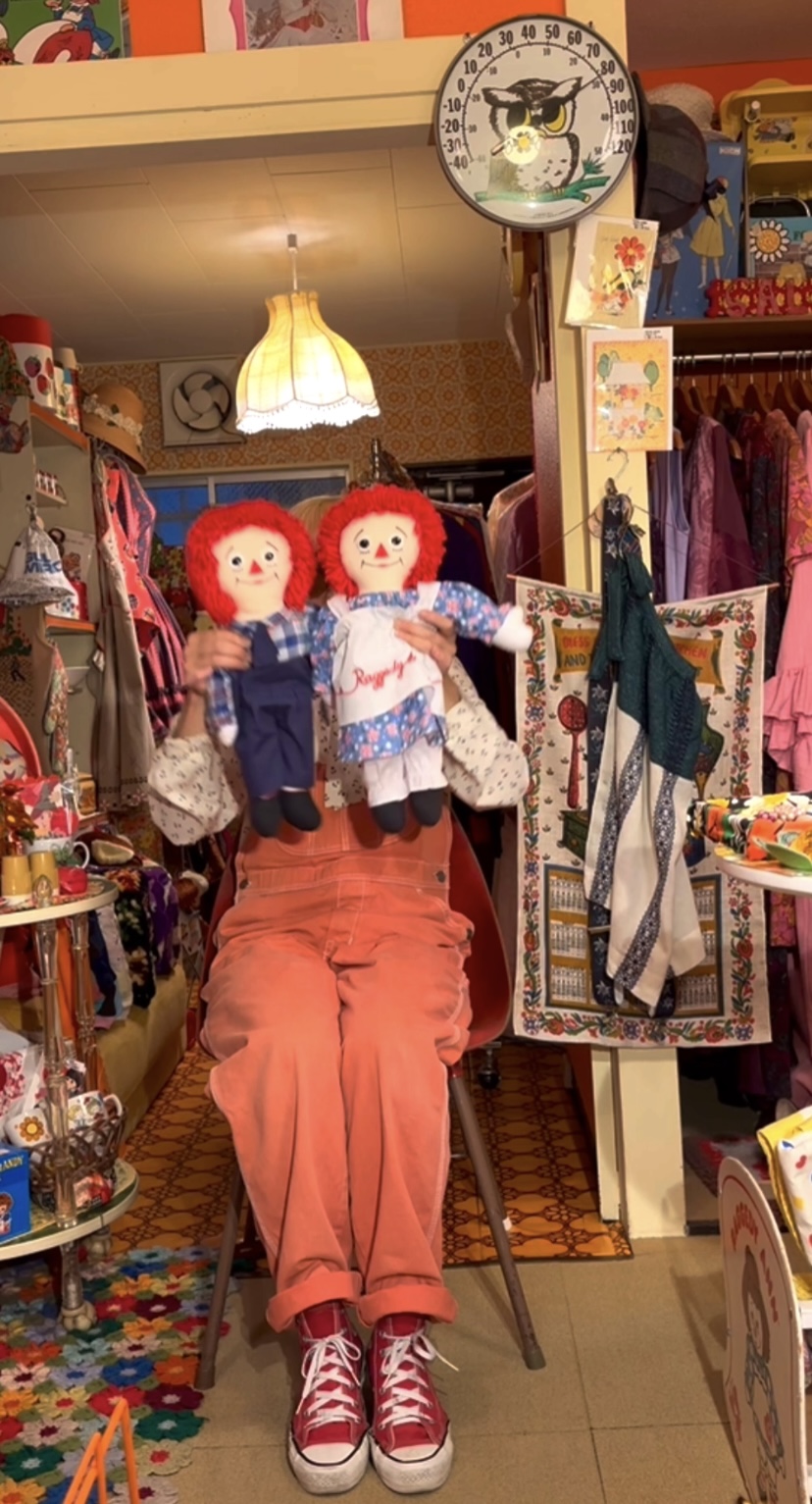 画像: Vintage Raggedy Ann&Andy 