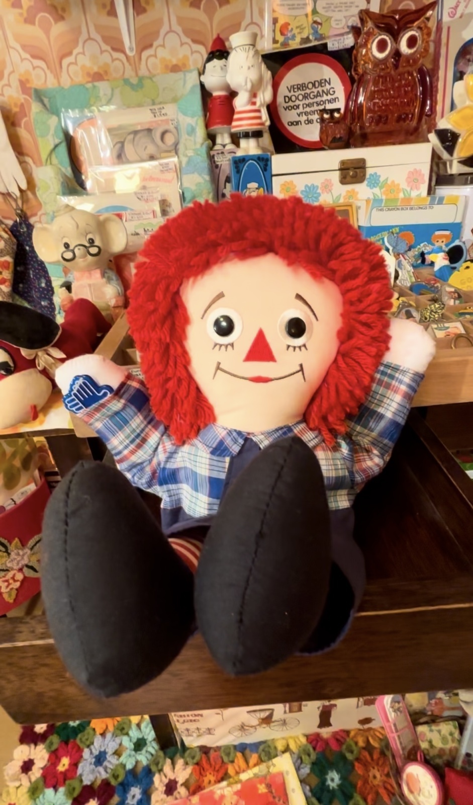 画像: Vintage Raggedy Ann&Andy 