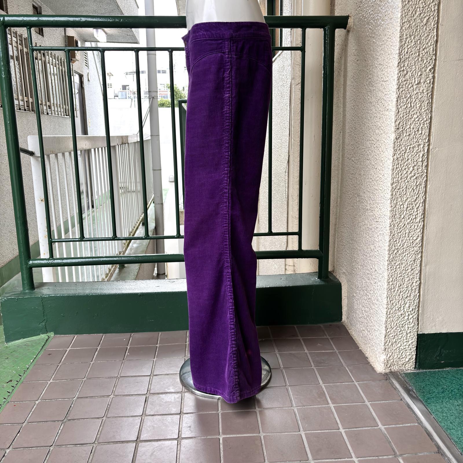 画像: Vintage boot cut corduroy pants