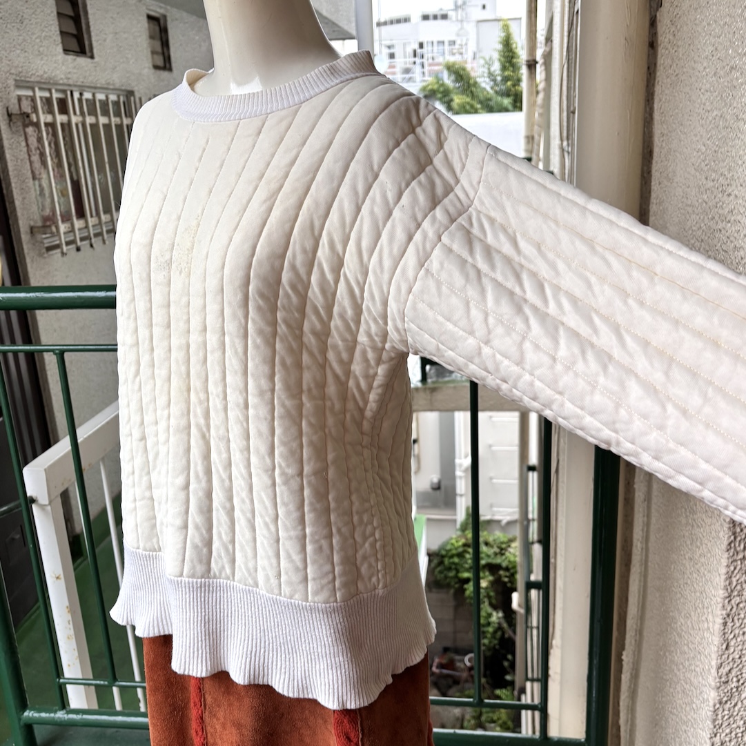 画像: Vintage Sears quilting thermal top