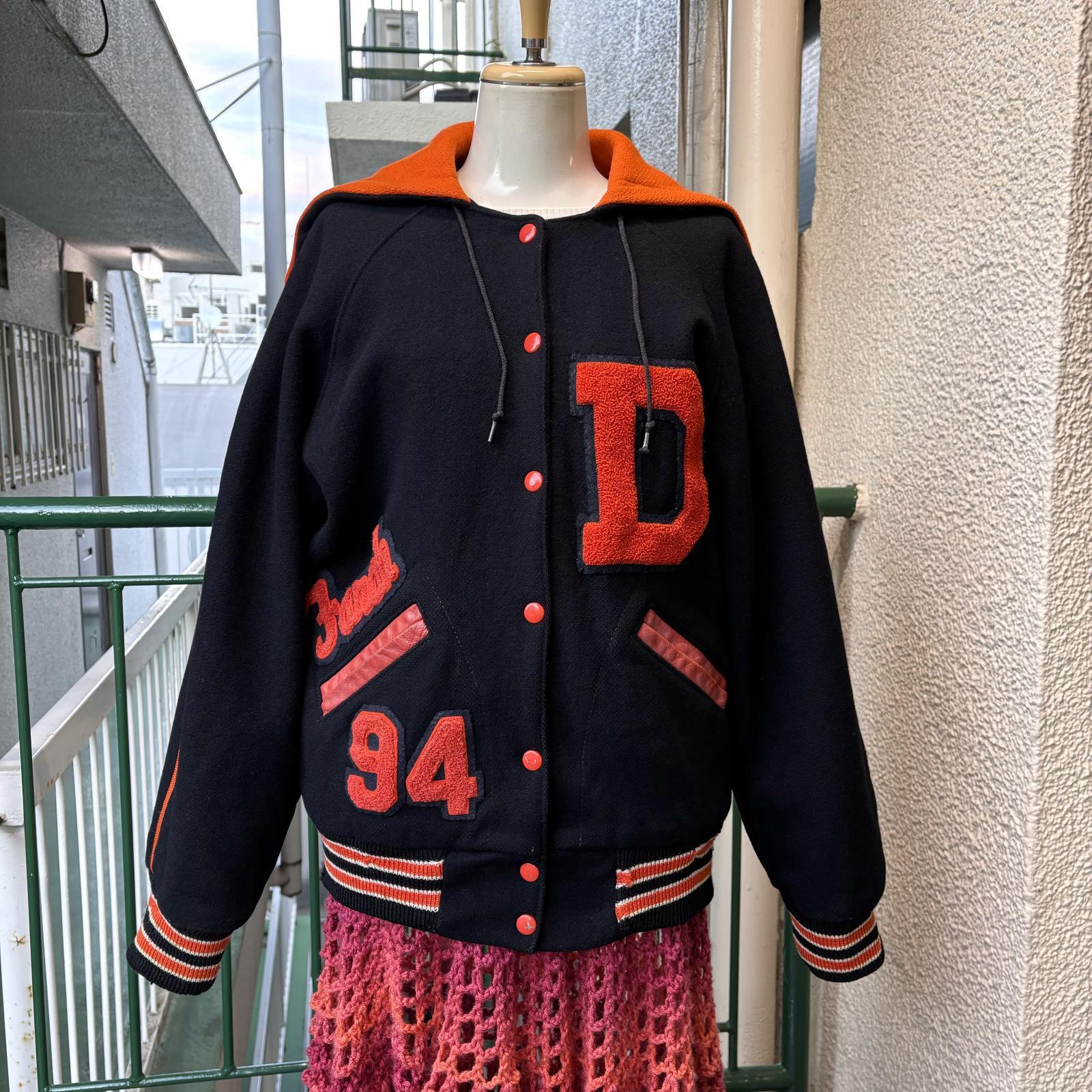 画像: Vintage or/bk sailor collar stadium jumper