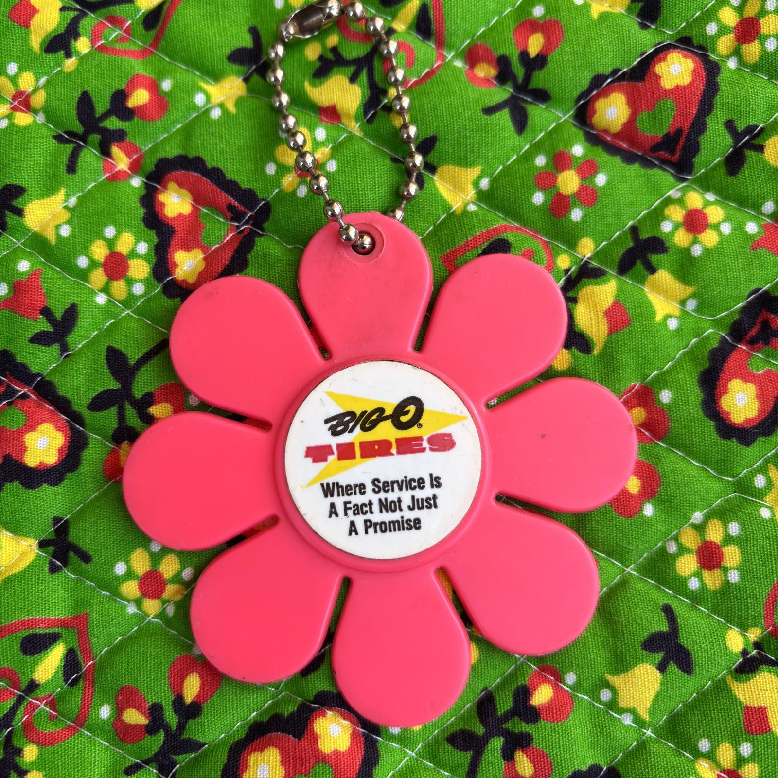 画像: Vintage flower key ring(PK)